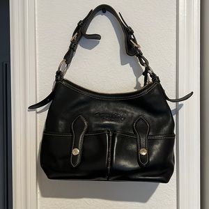 Dooney and Bourke black leather purse